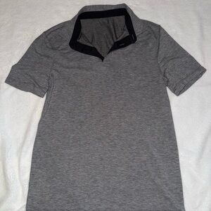 Gray Men's Lululemon Polo Shirt